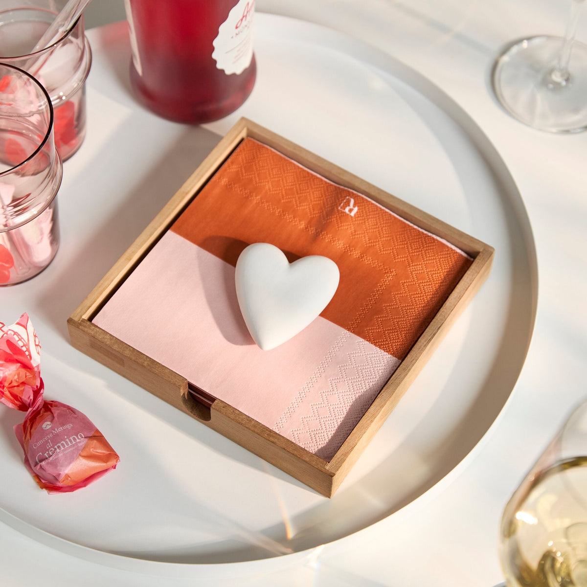 Napkin holder heart - Räder (Image 2)