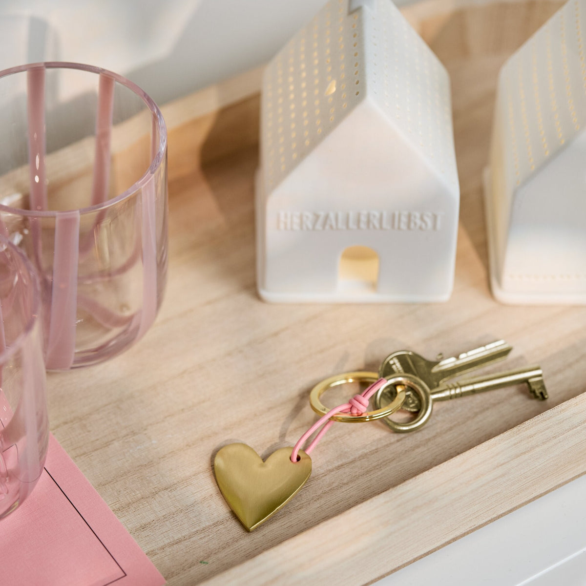 Keyring Heart "Goldene Zeiten" - Räder (Image 3)