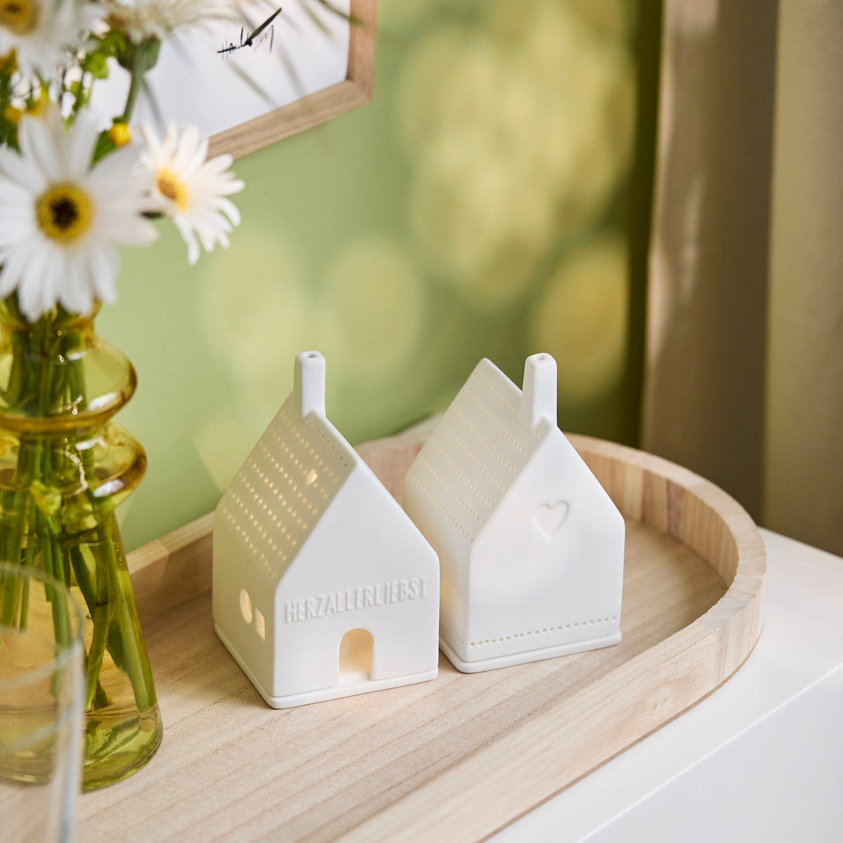 Casa con luce Cuore - fatta a mano e Casa con luce "Herzallerliebst" – fatta a mano - Räder