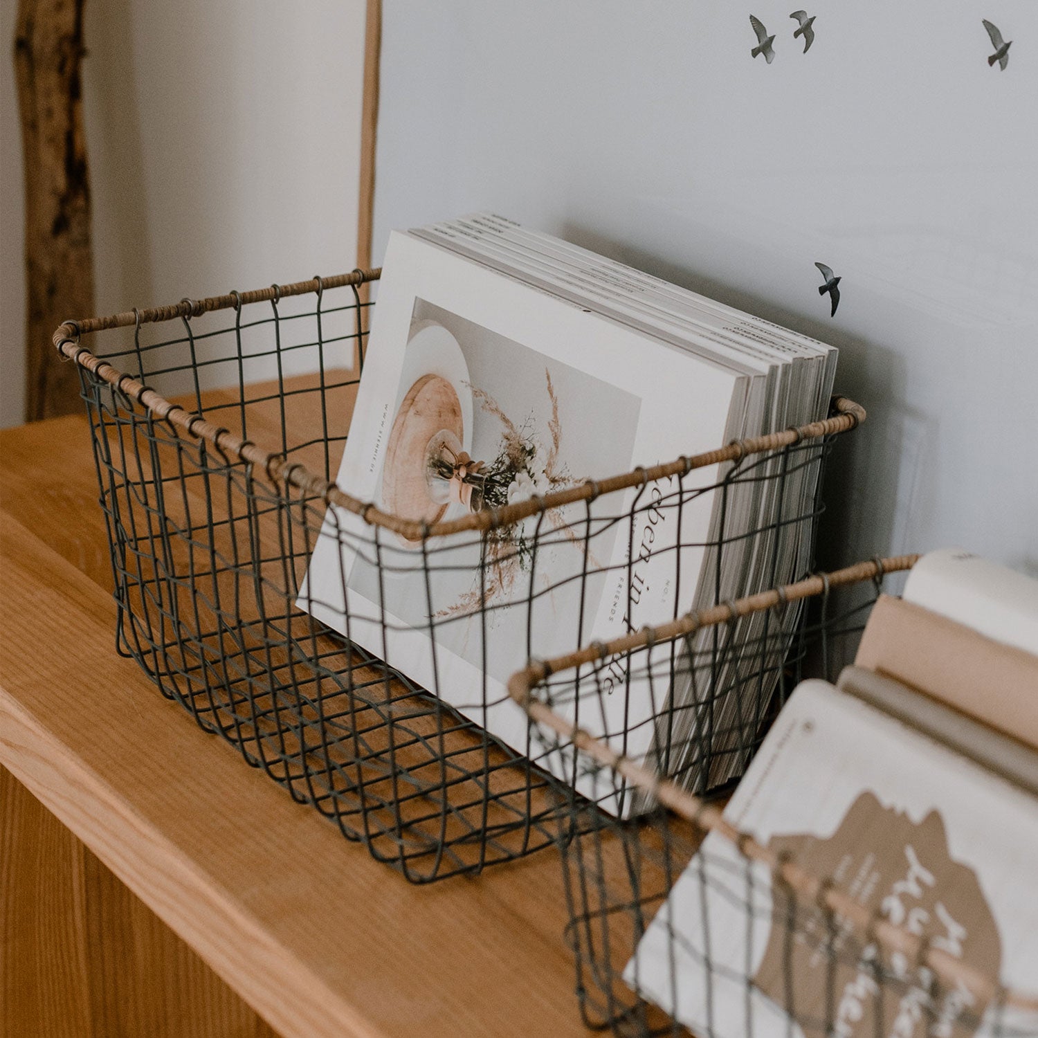 Storage basket wire square 35x26cm - Eulenschnitt