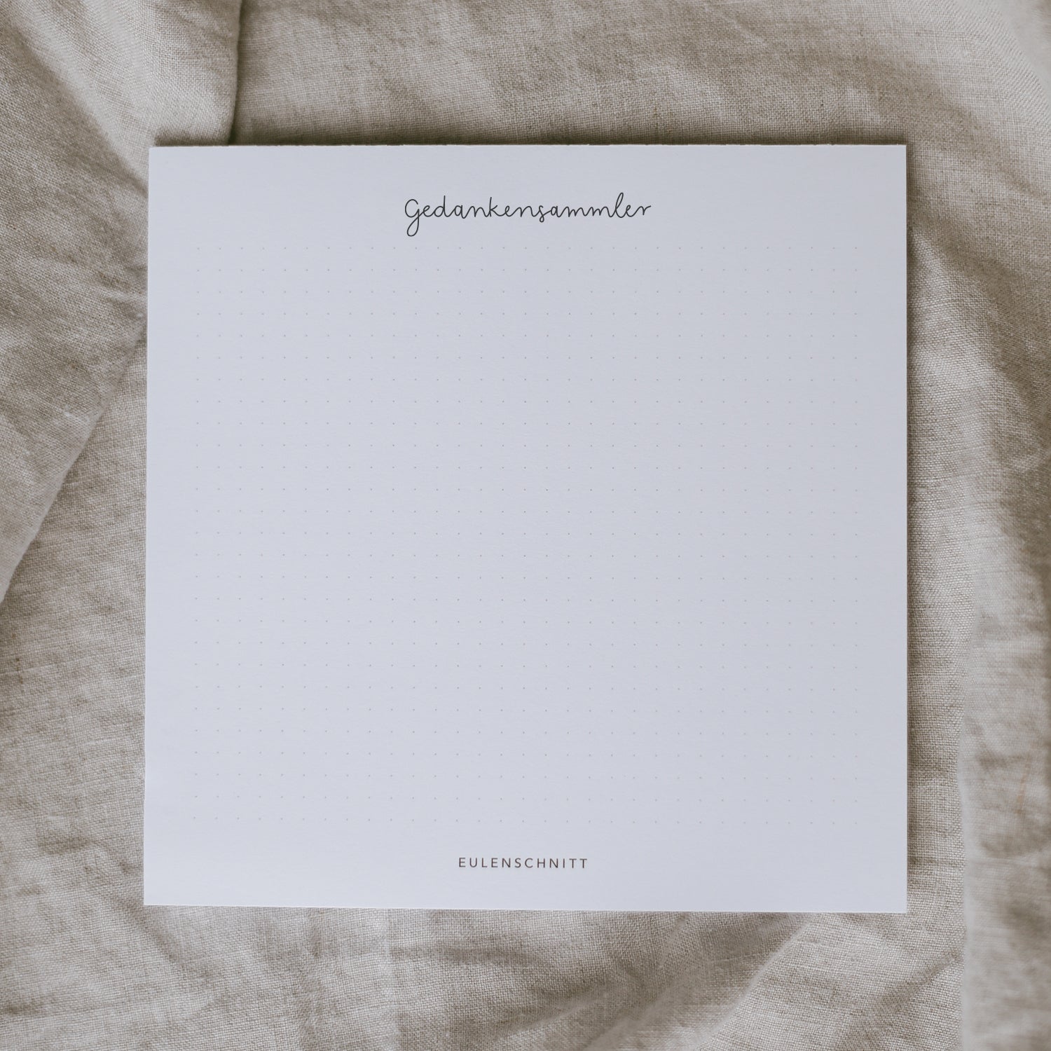 Block "Gedankensammler" - Eulenschnitt