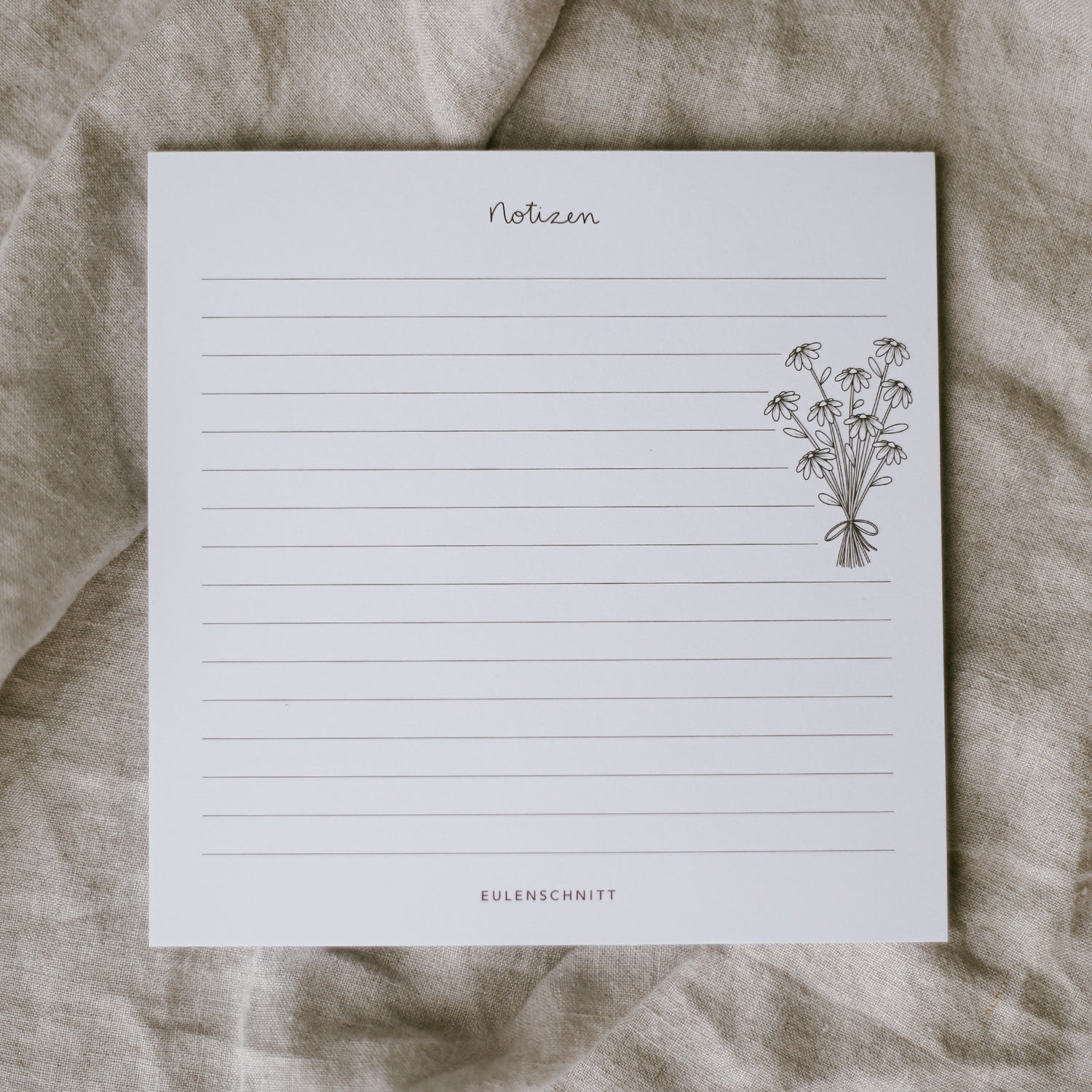 Block "Notizen" - Eulenschnitt