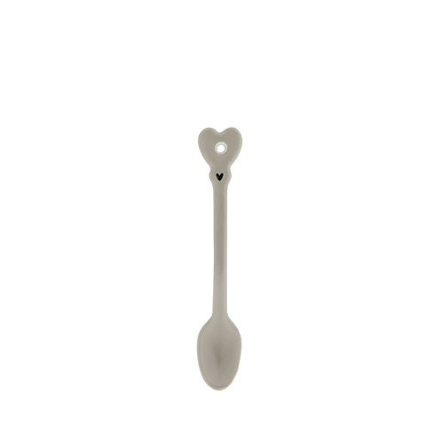 Espresso Löffel "heart" beige - Bastion Collections
