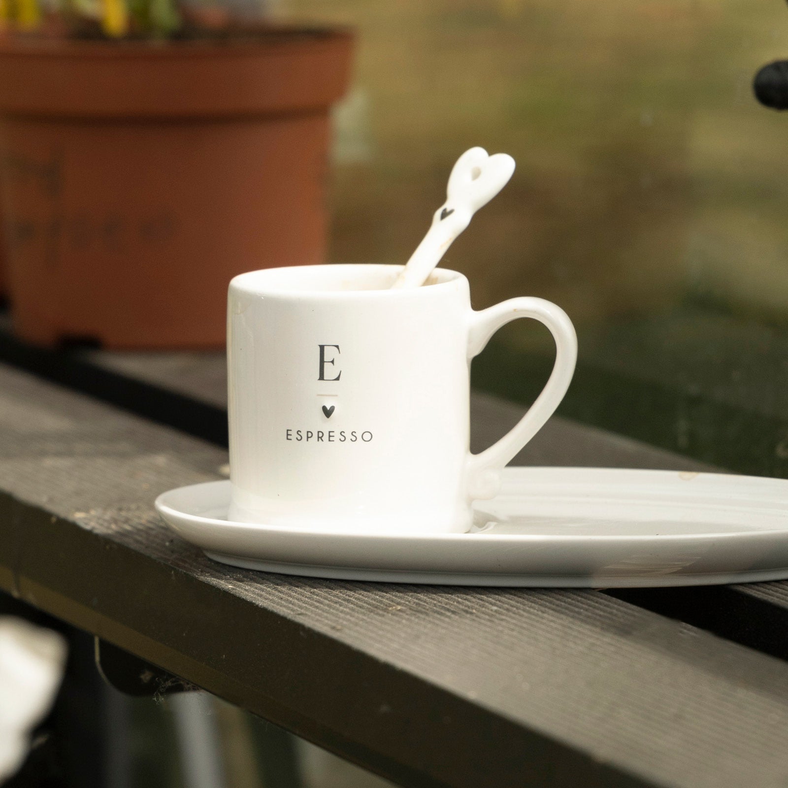 Espressotasse "Espresso" schwarz - Bastion Collections