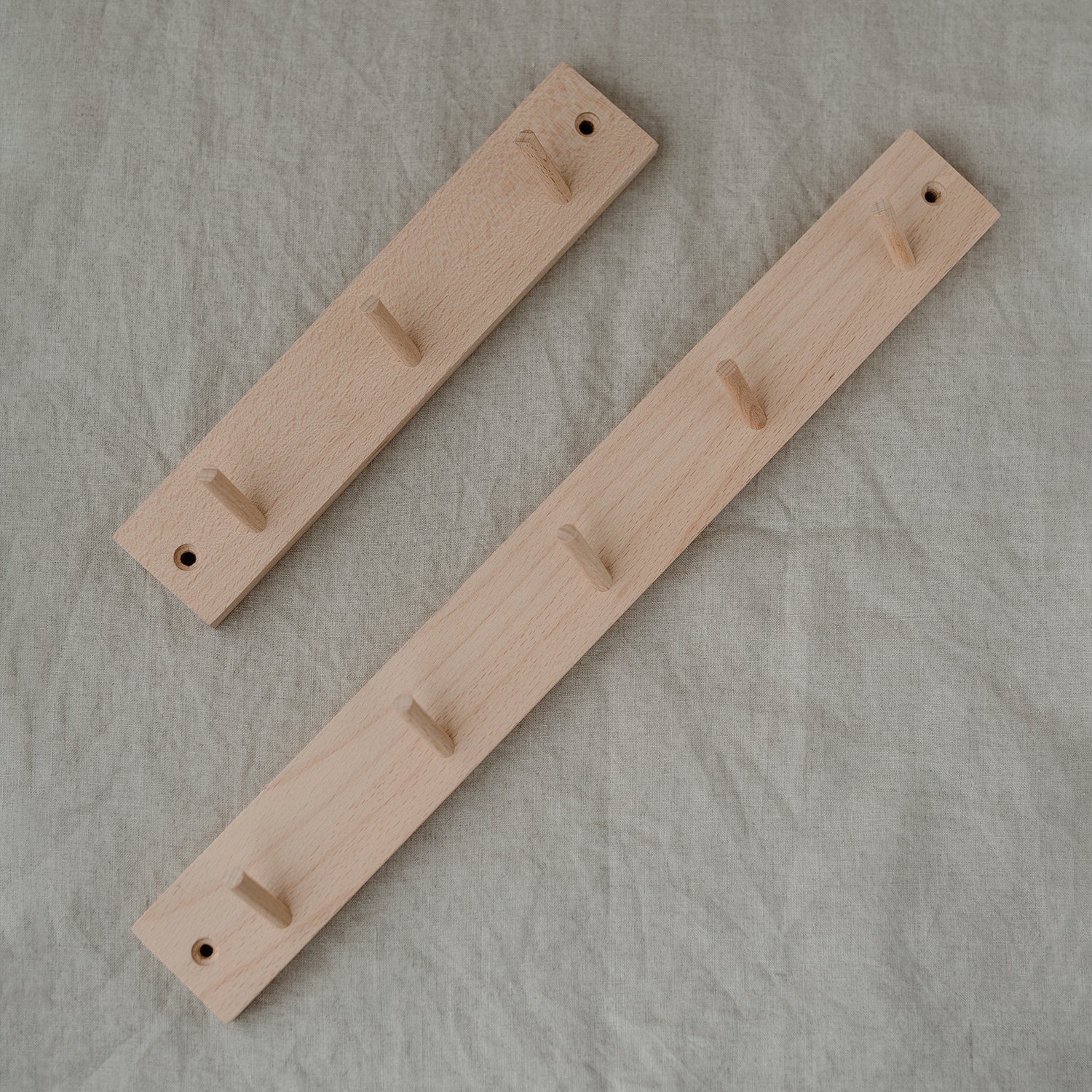 Hakenleiste mit Kartenhalter 25cm - Eulenschnitt
