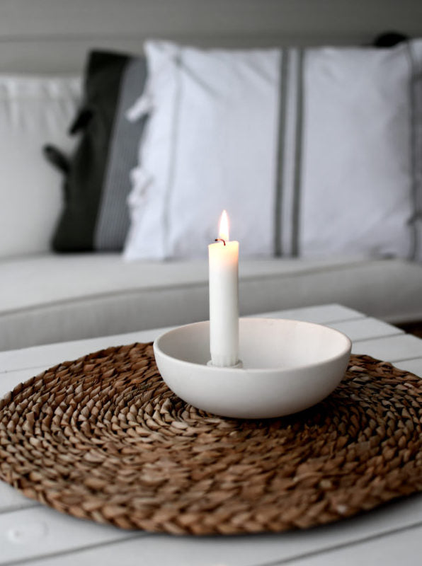 Candle holders "Lidatorp" small white - Storefactory