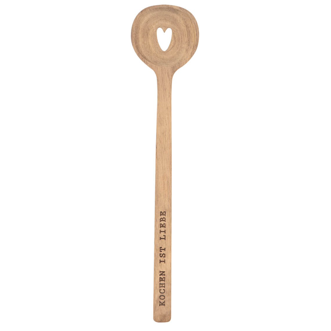 Kochlöffel "Kochen ist Liebe" Akazie - Räder
