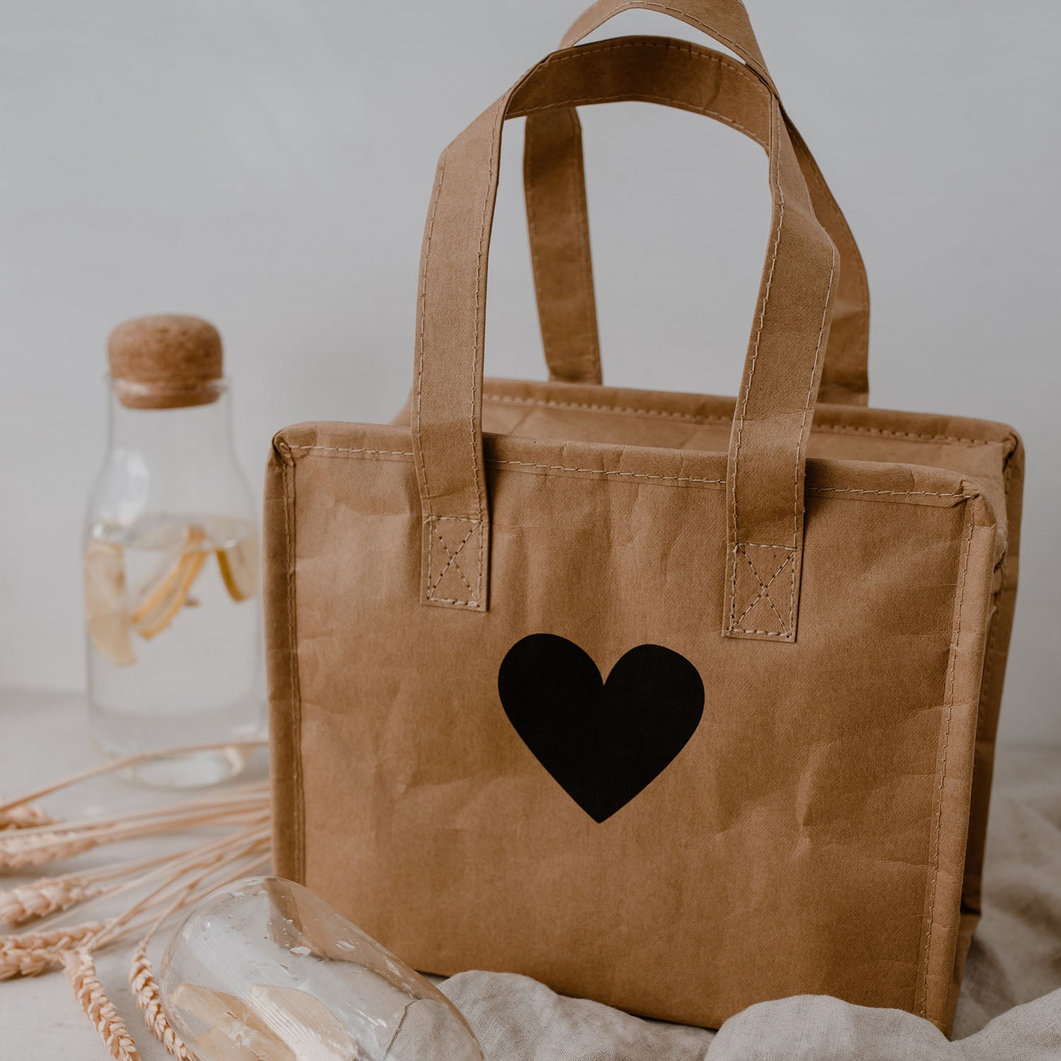 Kühltasche Herz - Eulenschnitt