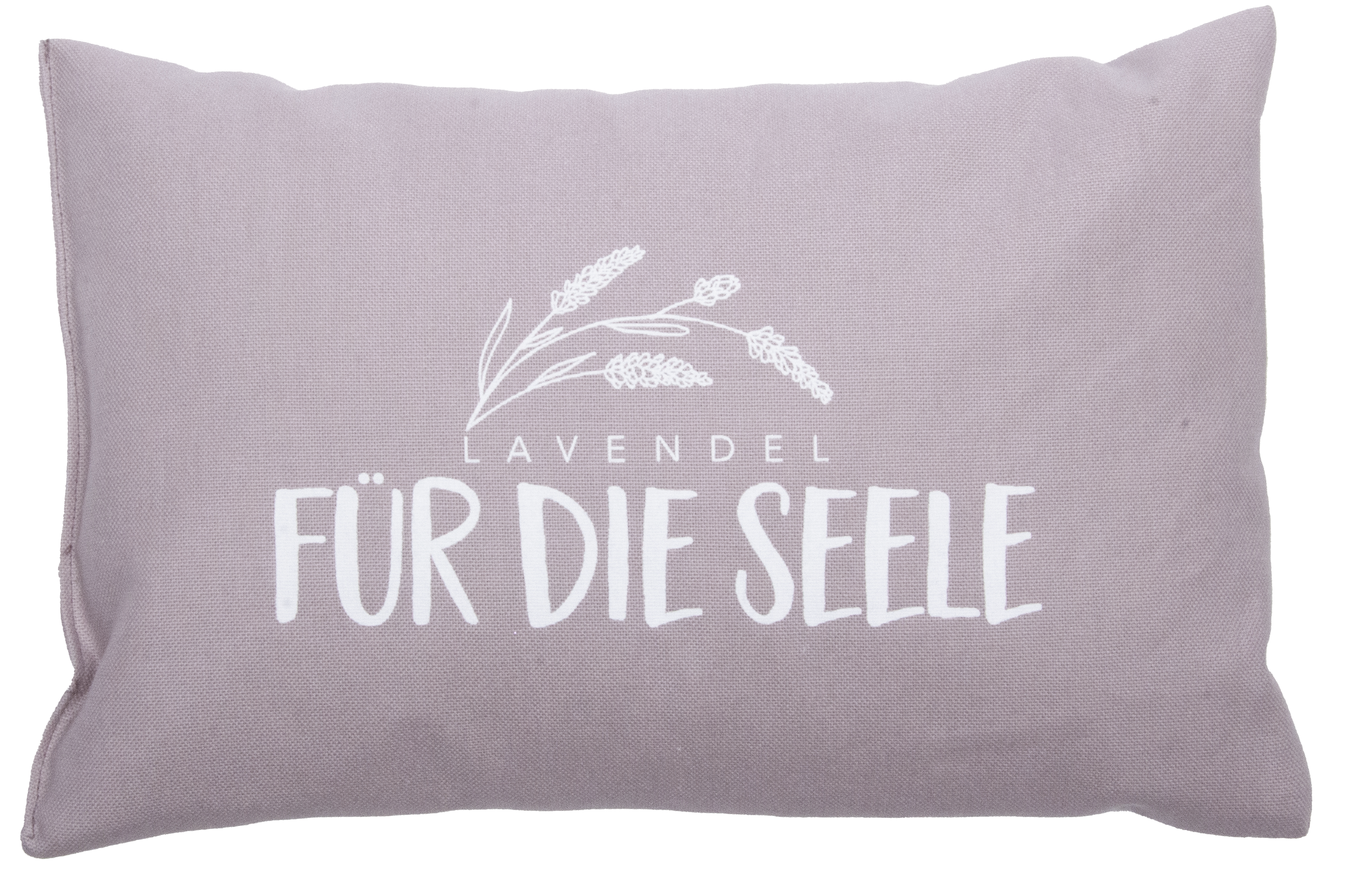 Lavendelkissen "LAVENDEL – Für die Seele" 30x20cm flieder - herbalind