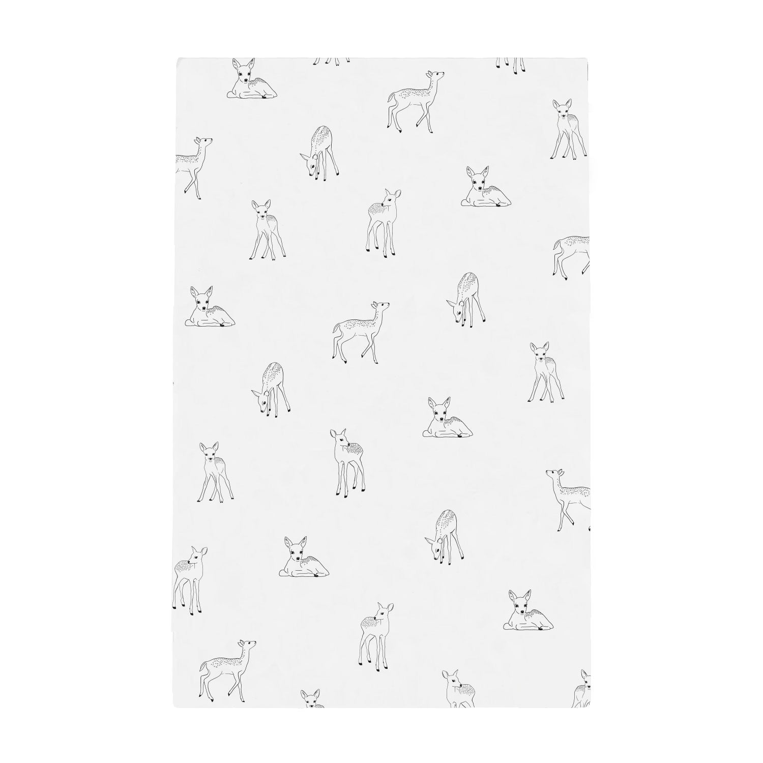 Leinen Geschirrtuch Rehe 2er Set - Eulenschnitt