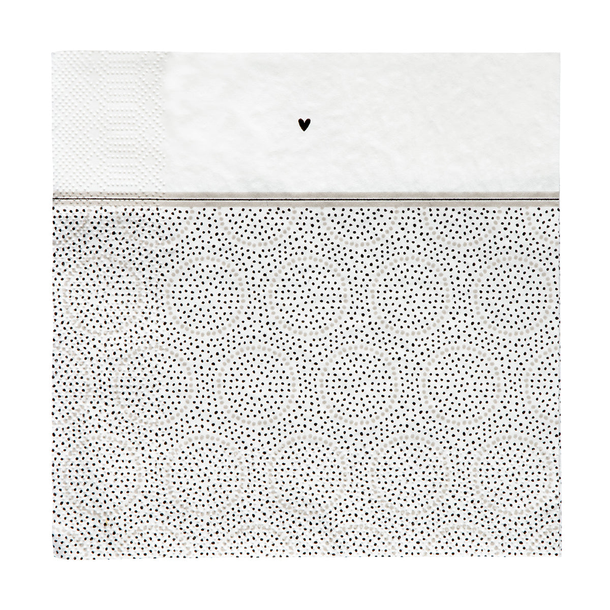 Serviette "Perfect match" Lunch - Bastion Collections