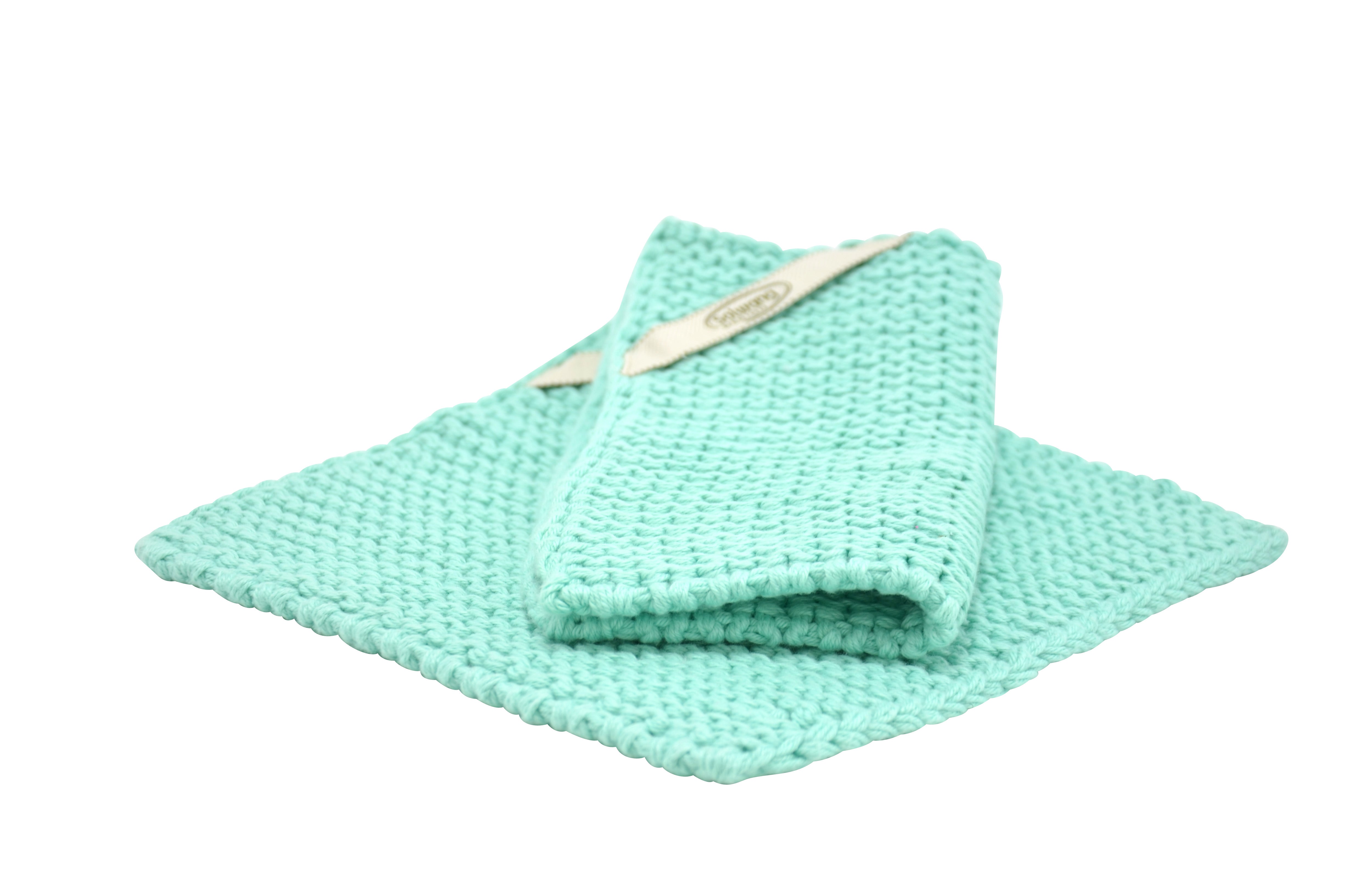 Topflappen Klares Aqua 2er Set - Solwang Design