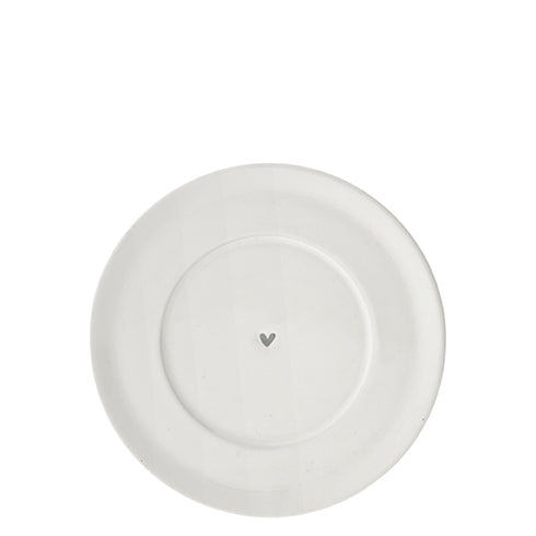 Unterteller "heart" grau - Bastion Collections