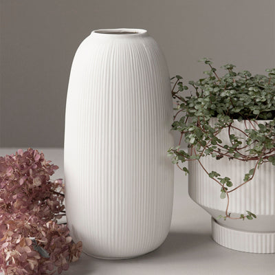 Vase "Åby" weiss - Storefactory