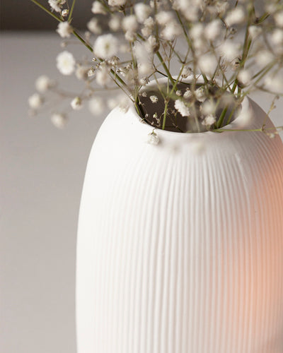 Vase "Åby" weiss - Storefactory
