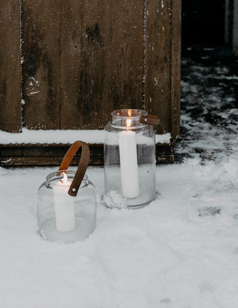 Hurricane lamp "Hultsbruk" large - Storefactory