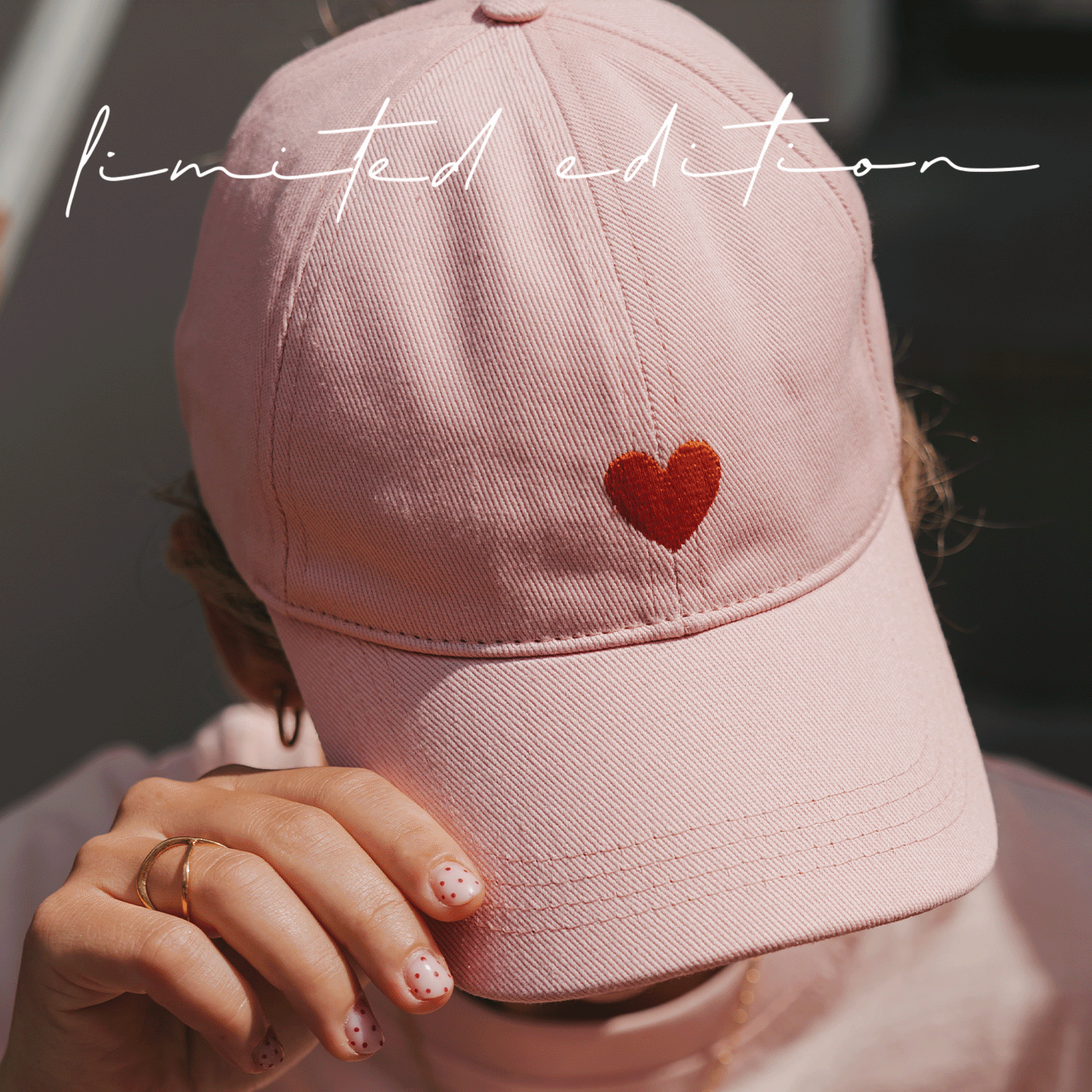 Casquette "Oh happy day" rose - Limited Edition - Eulenschnitt (Image 5)