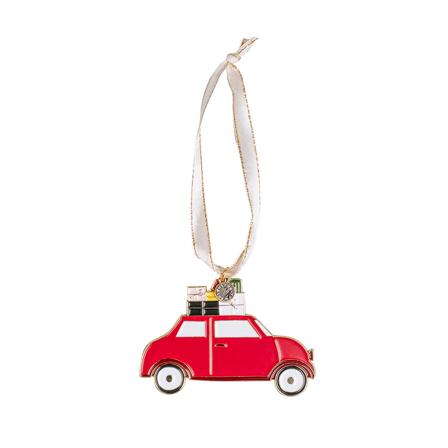 Baumschmuck Weihnachtsauto - Eulenschnitt