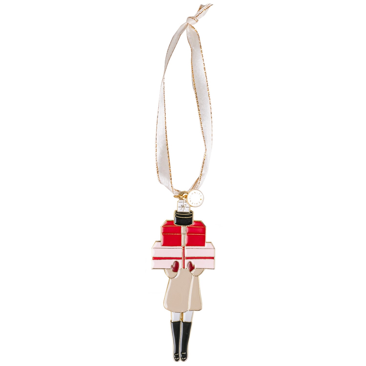 Baumschmuck Weihnachtsmädchen - Eulenschnitt