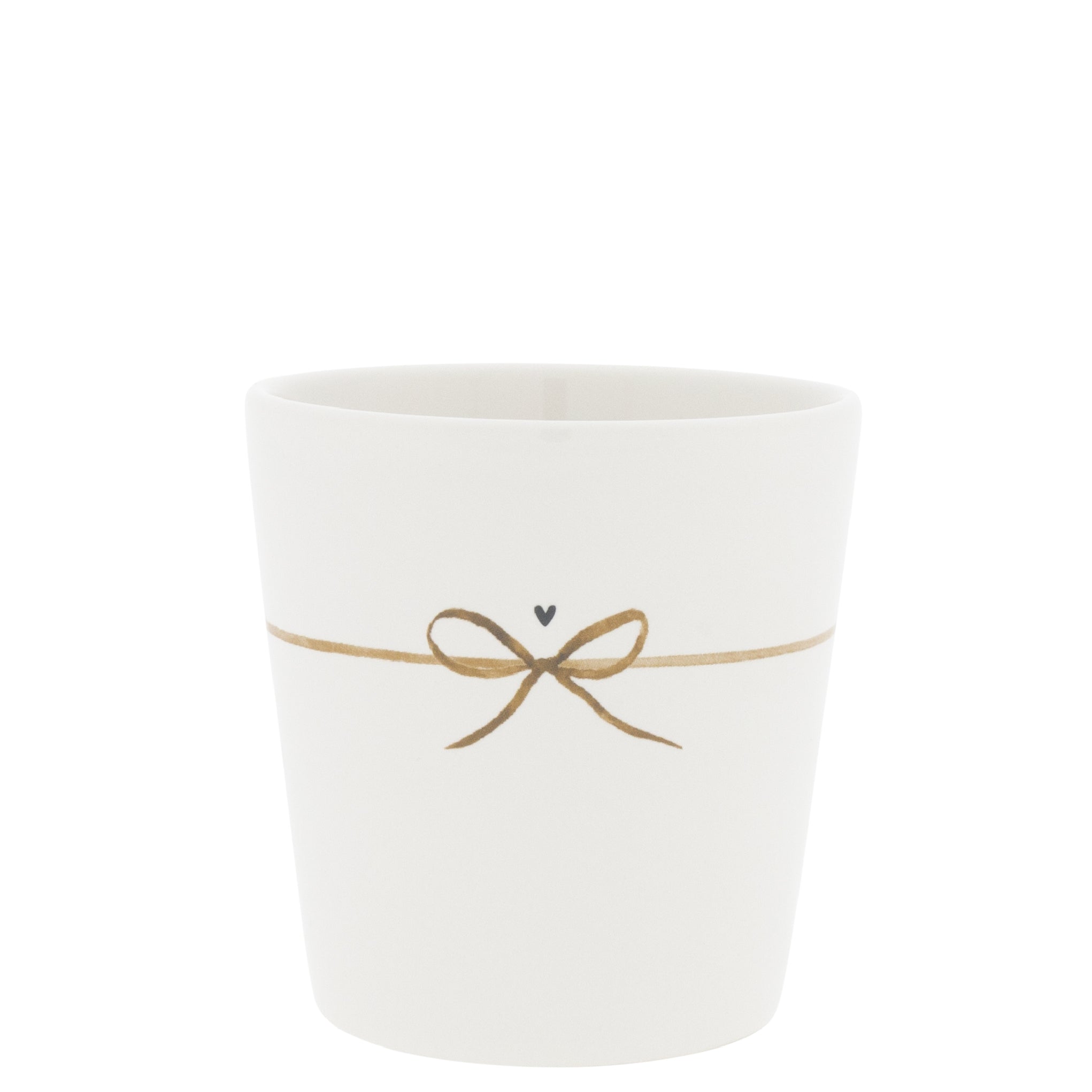 Becher "bow" braun - Bastion Collections
