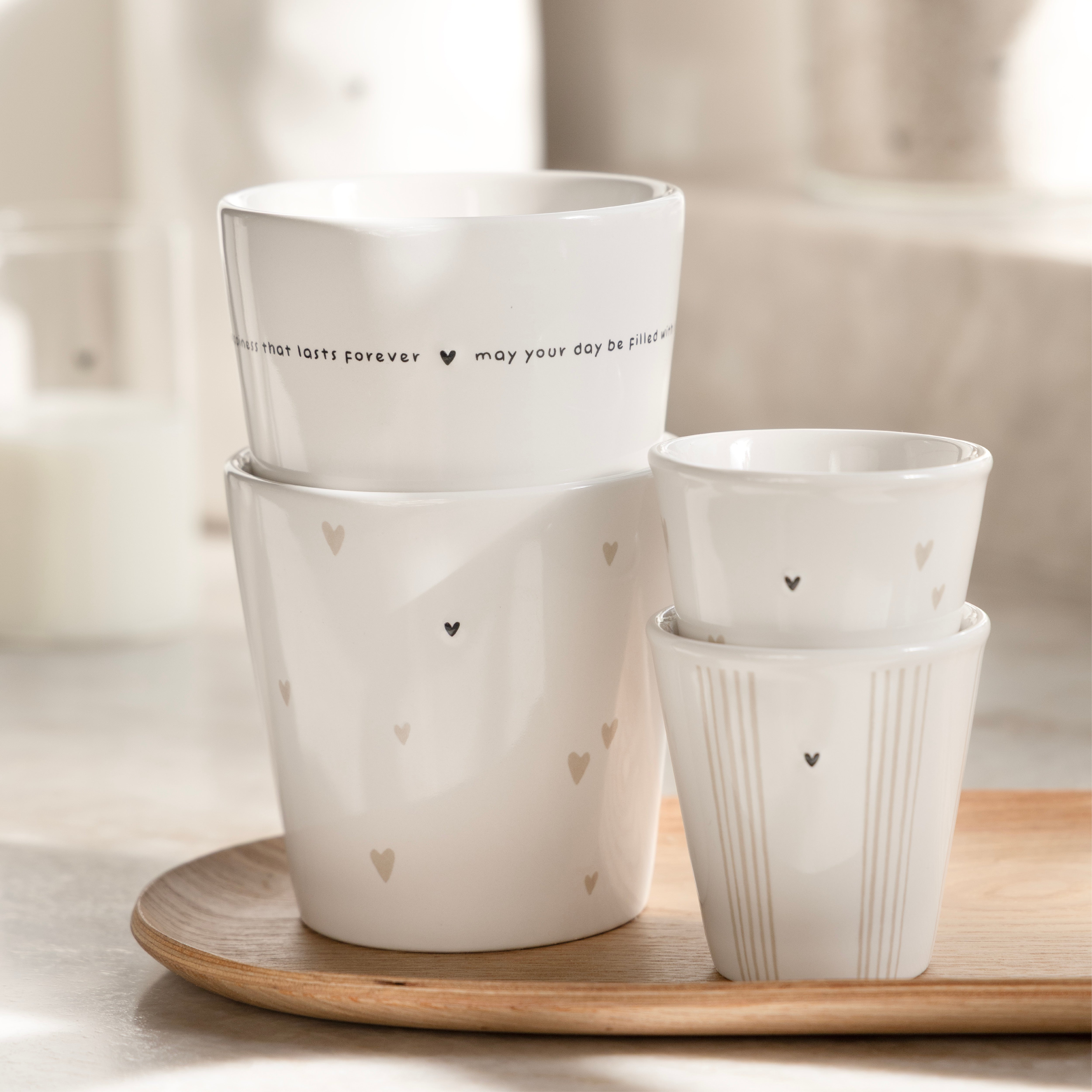 Boccale "so much laughter" nera - Bastion Collections
