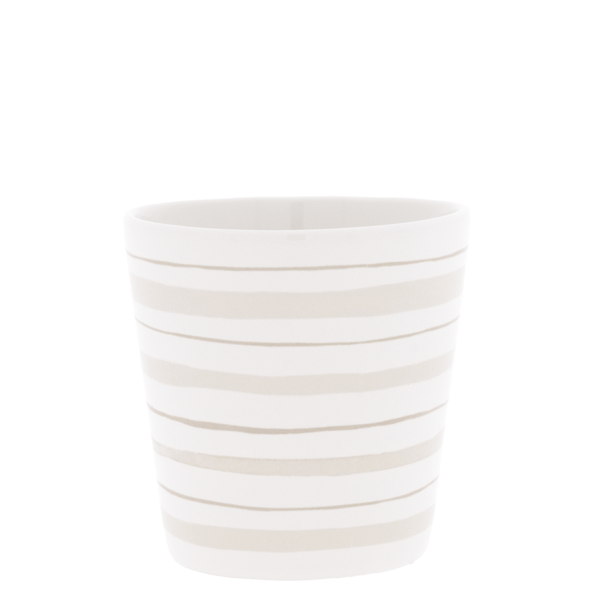 Becher "stripes" natural - Bastion Collections