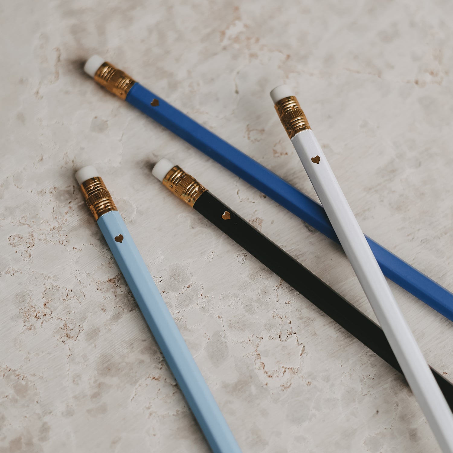 Crayon bleu set de 4 - Eulenschnitt