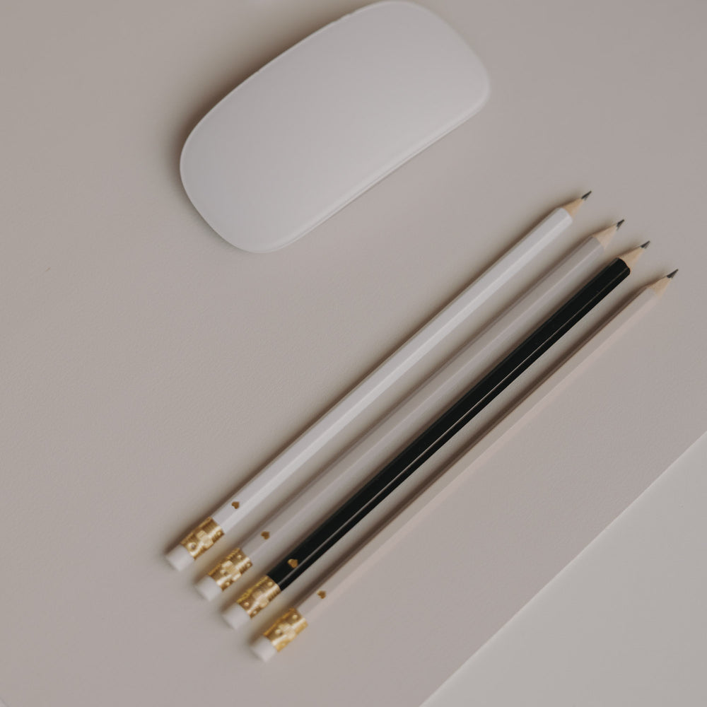 Bleistift creme 4er Set - Eulenschnitt