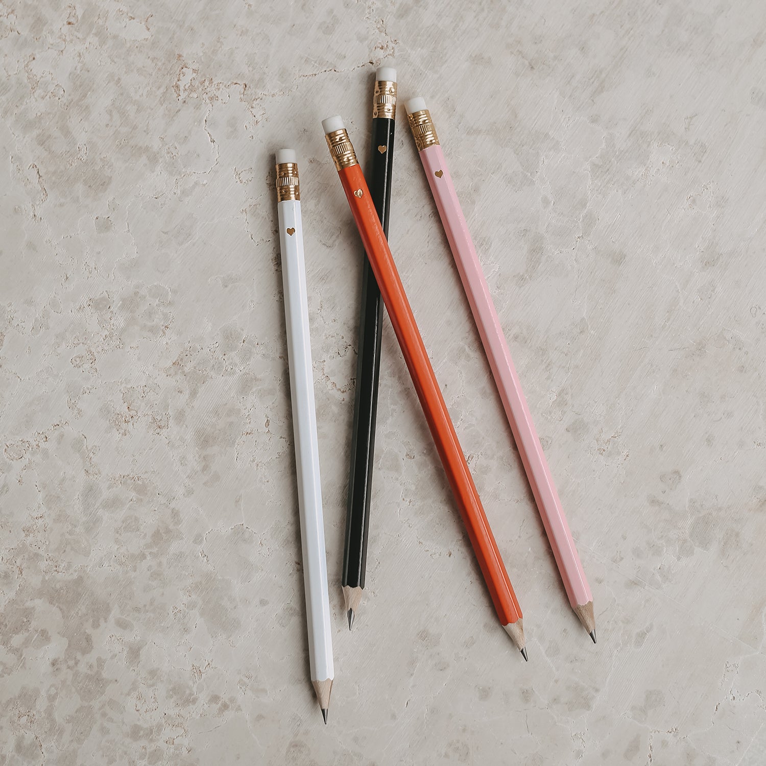 Pencil pink set of 4 - Eulenschnitt