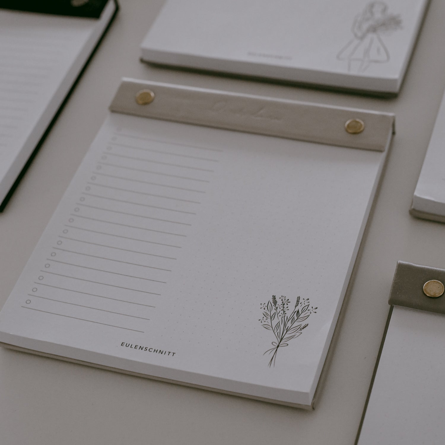 Notepad "Denk dran" refillable - Eulenschnitt