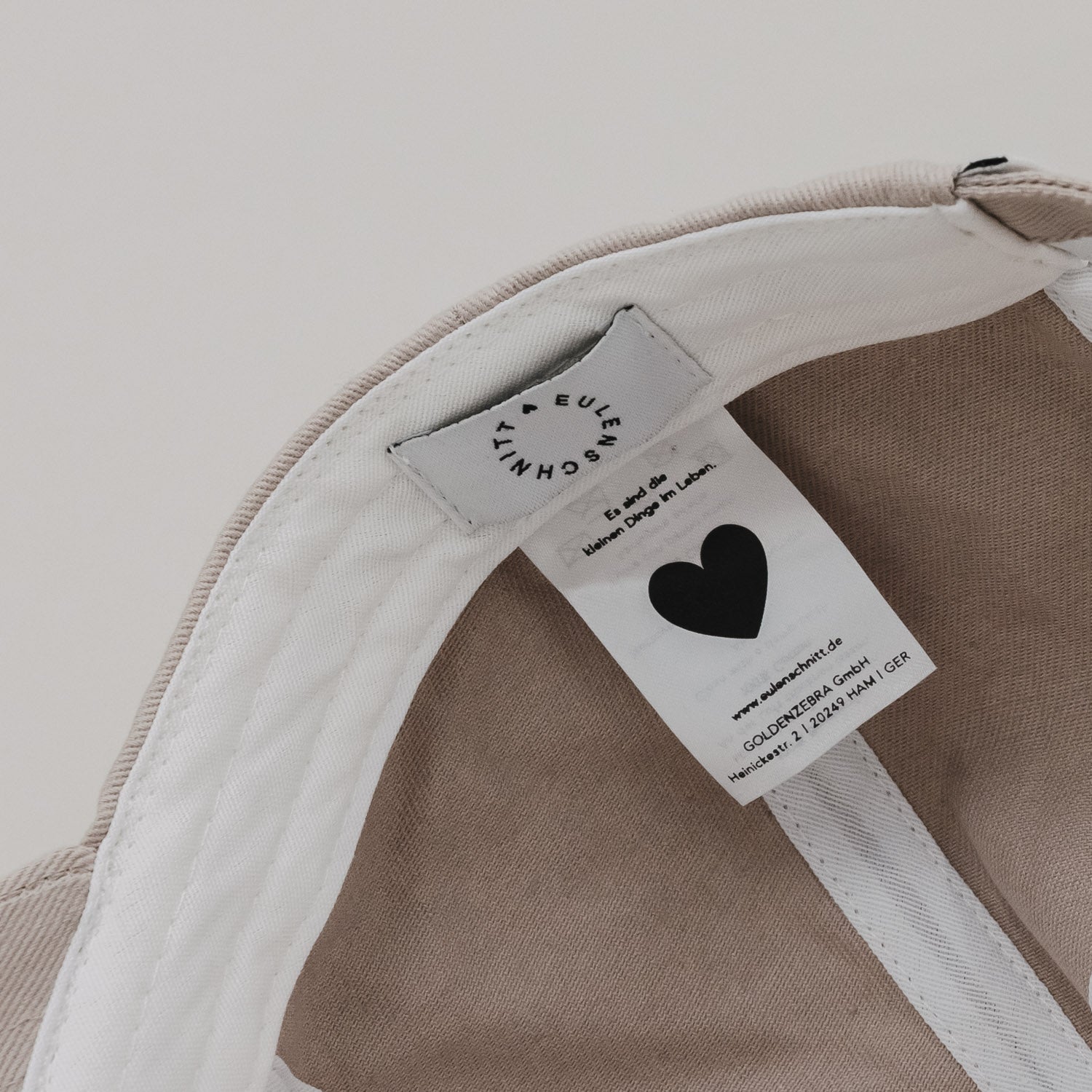 Casquette "Coffee club" taupe - Eulenschnitt