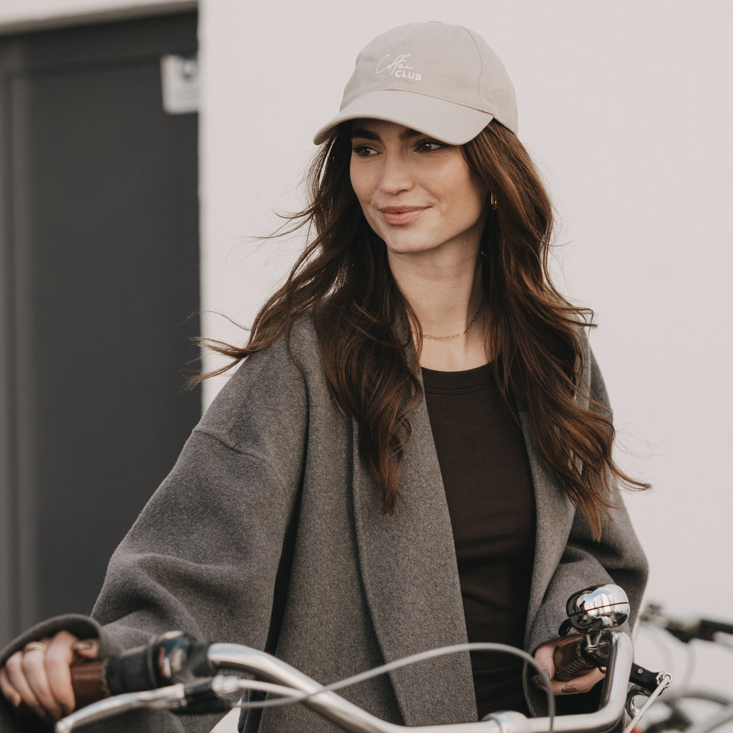 Casquette "Coffee club" taupe - Eulenschnitt