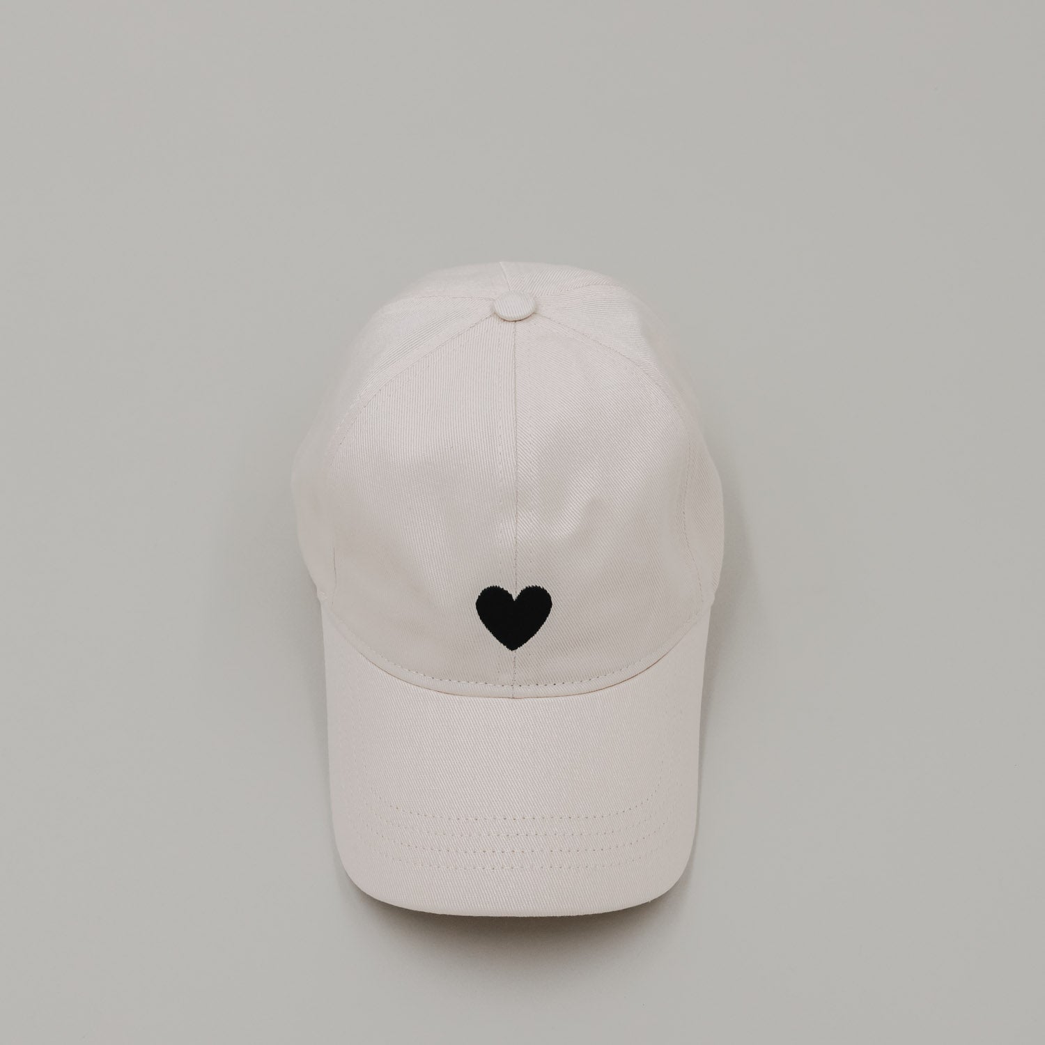 Cap Herz beige - Eulenschnitt