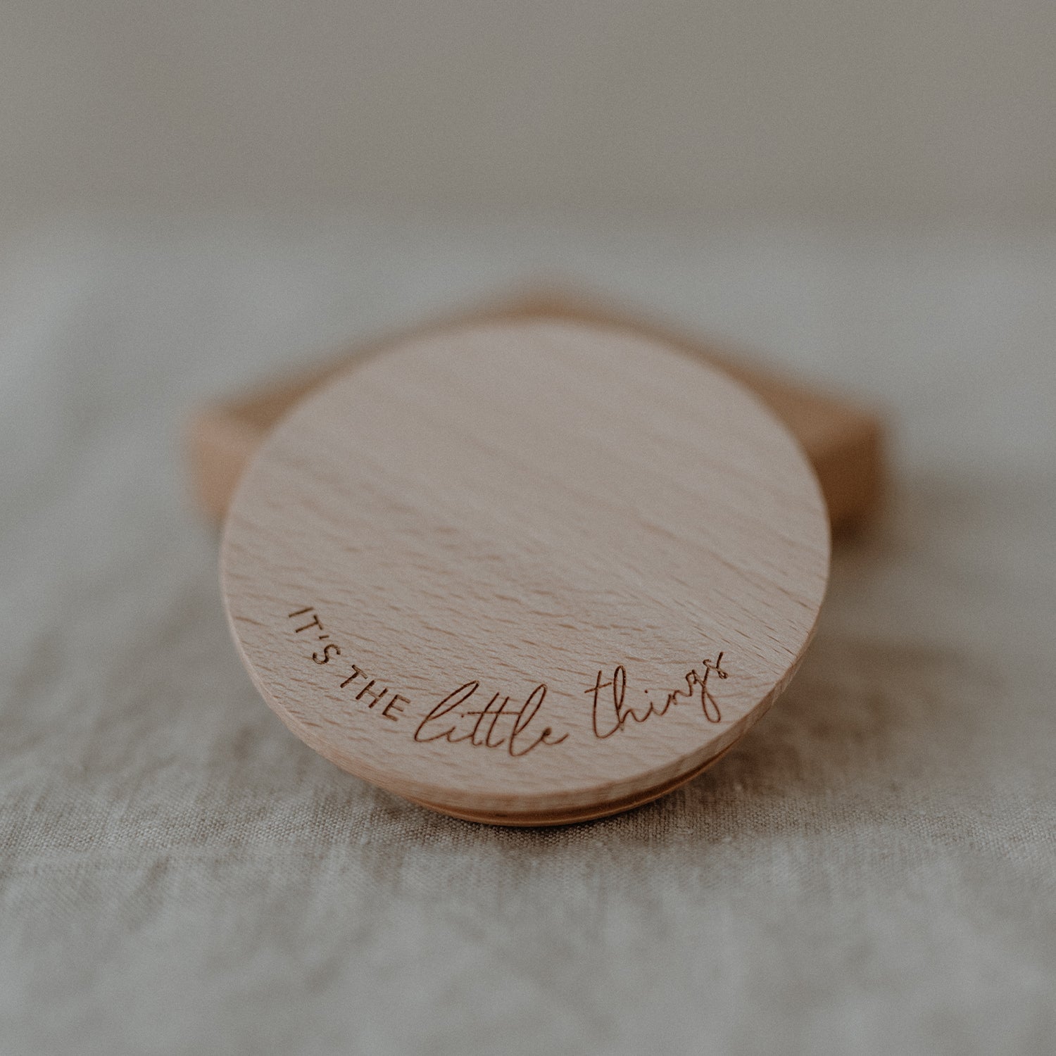 Deckel "Little Things" für Karaffe - Eulenschnitt