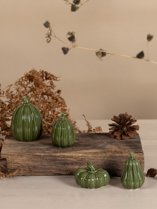 Citrouille décorative "Ekasen" verte - Storefactory (Image 3)