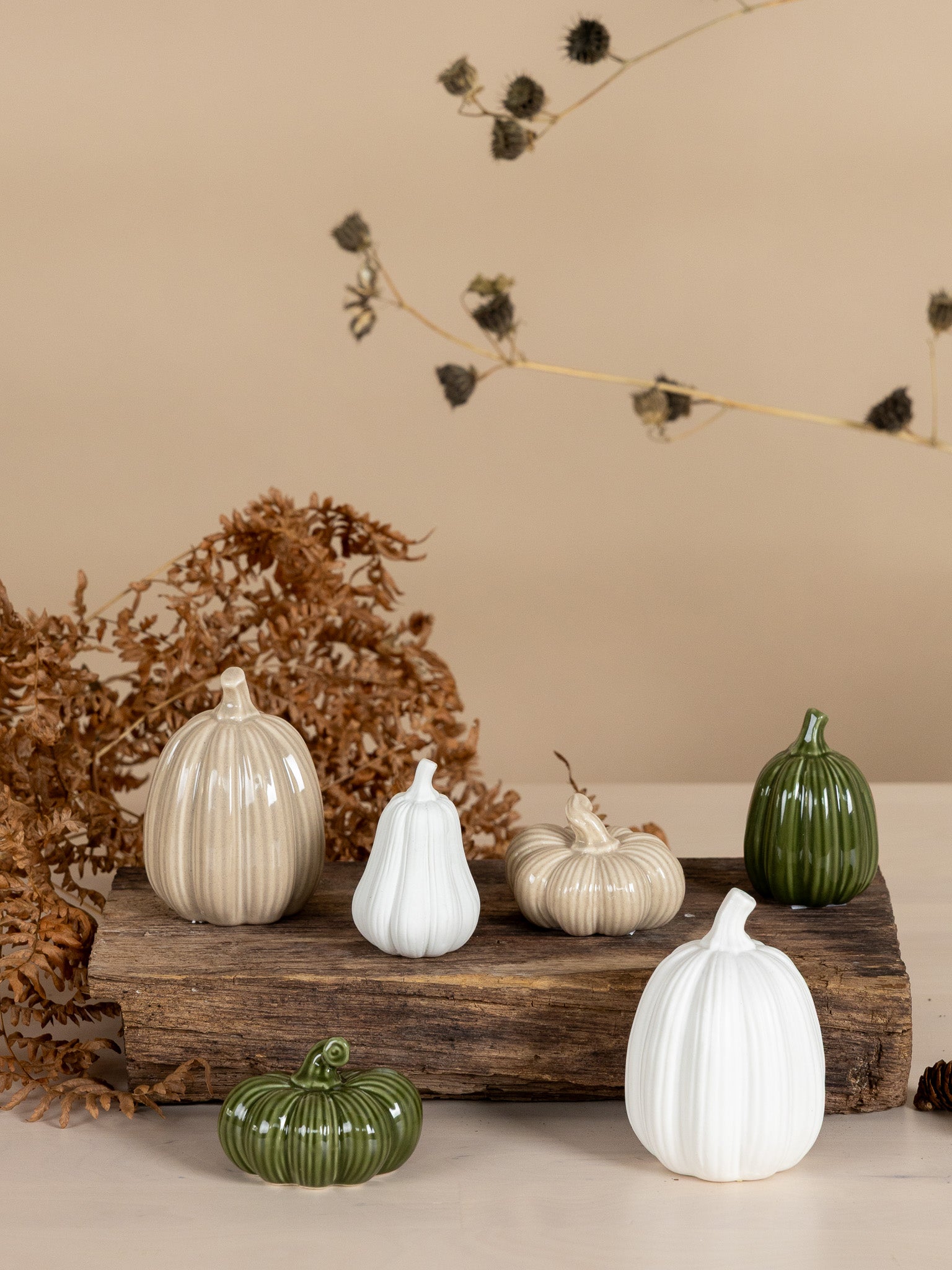 Citrouille décorative "Ekasen" verte - Storefactory (Image 4)