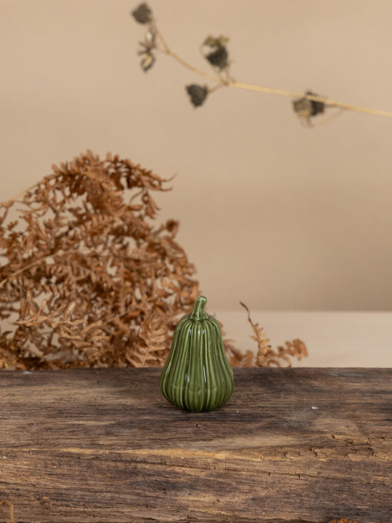 Citrouille décorative "Hillinge" verte - Storefactory