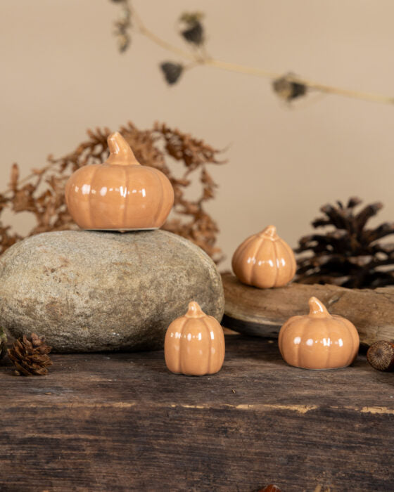 Citrouille décorative "Tranebo" mini terracotta - Storefactory (Image 3)