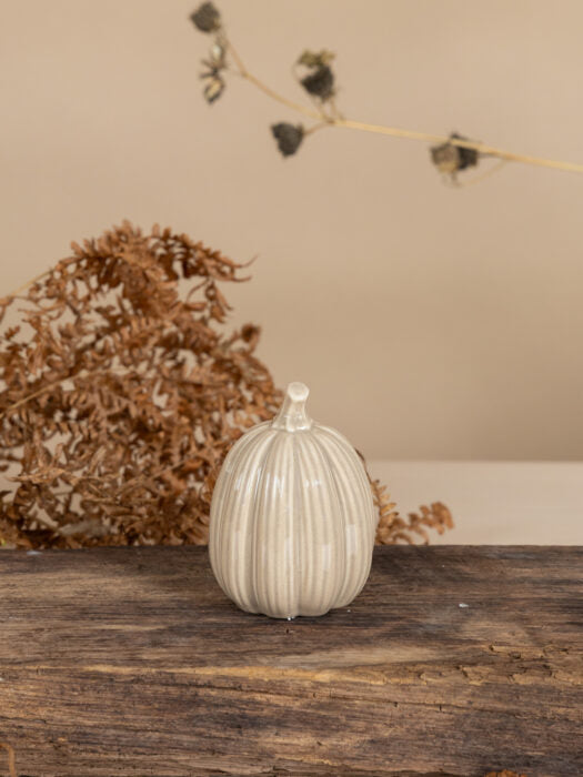 Potiron décoratif "Tranhult" grand beige - Storefactory