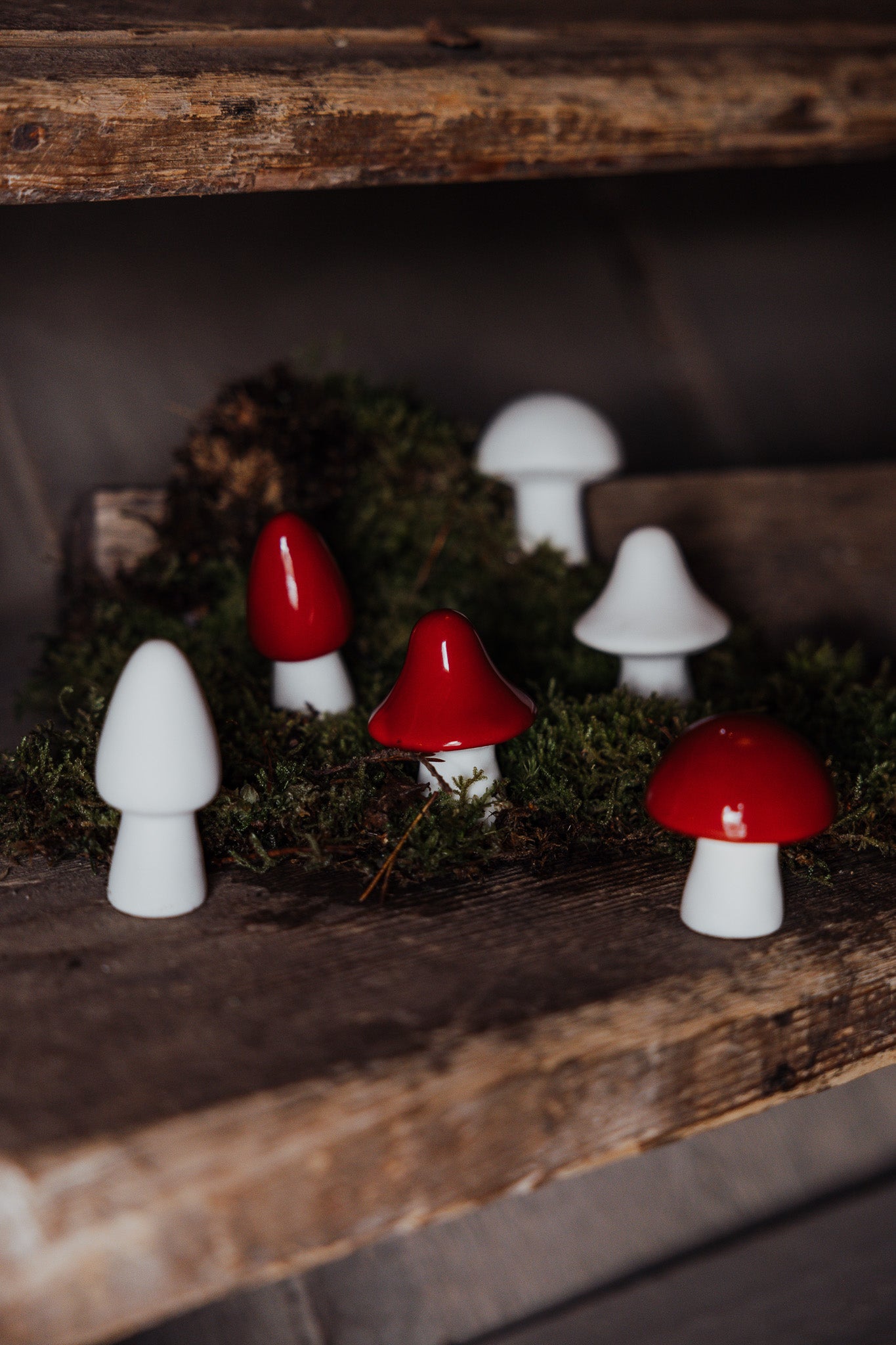 Champignon décoratif "Bohult" blanc - Storefactory (Image 4)