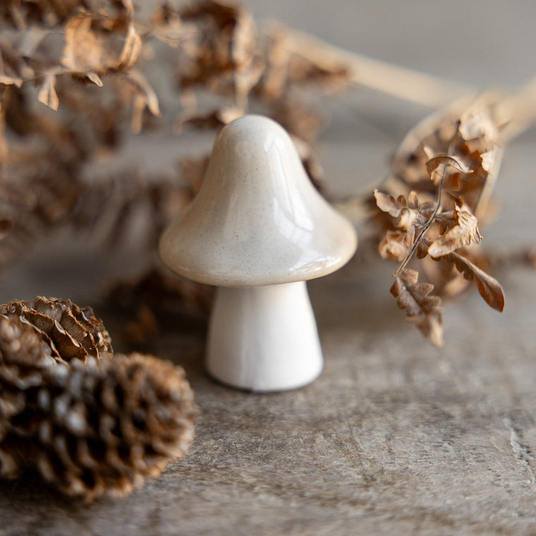 Deko Pilz "Bosten" beige - Storefactory
