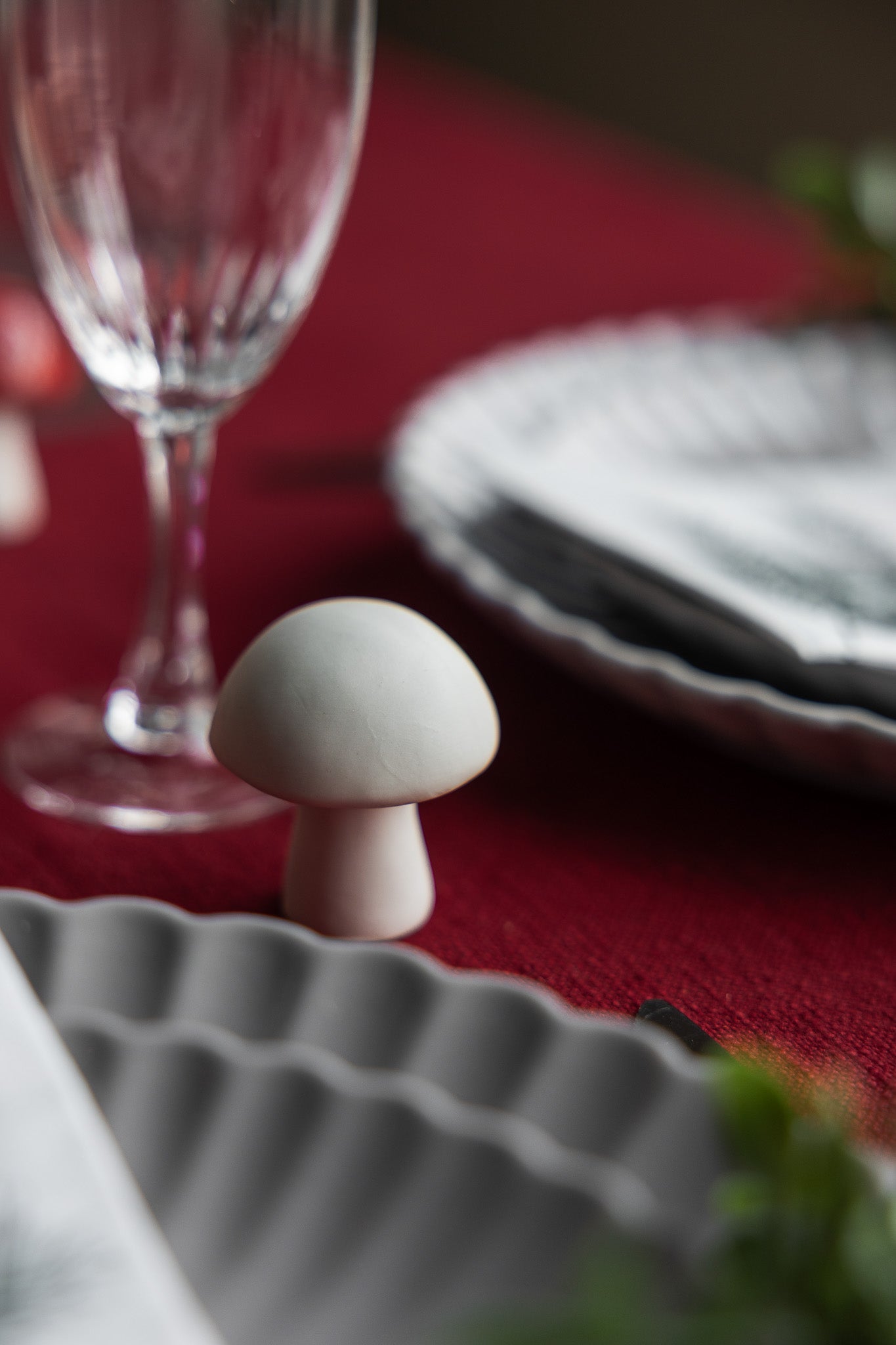 Champignon décoratif "Bovik" blanc - Storefactory (Image 3)