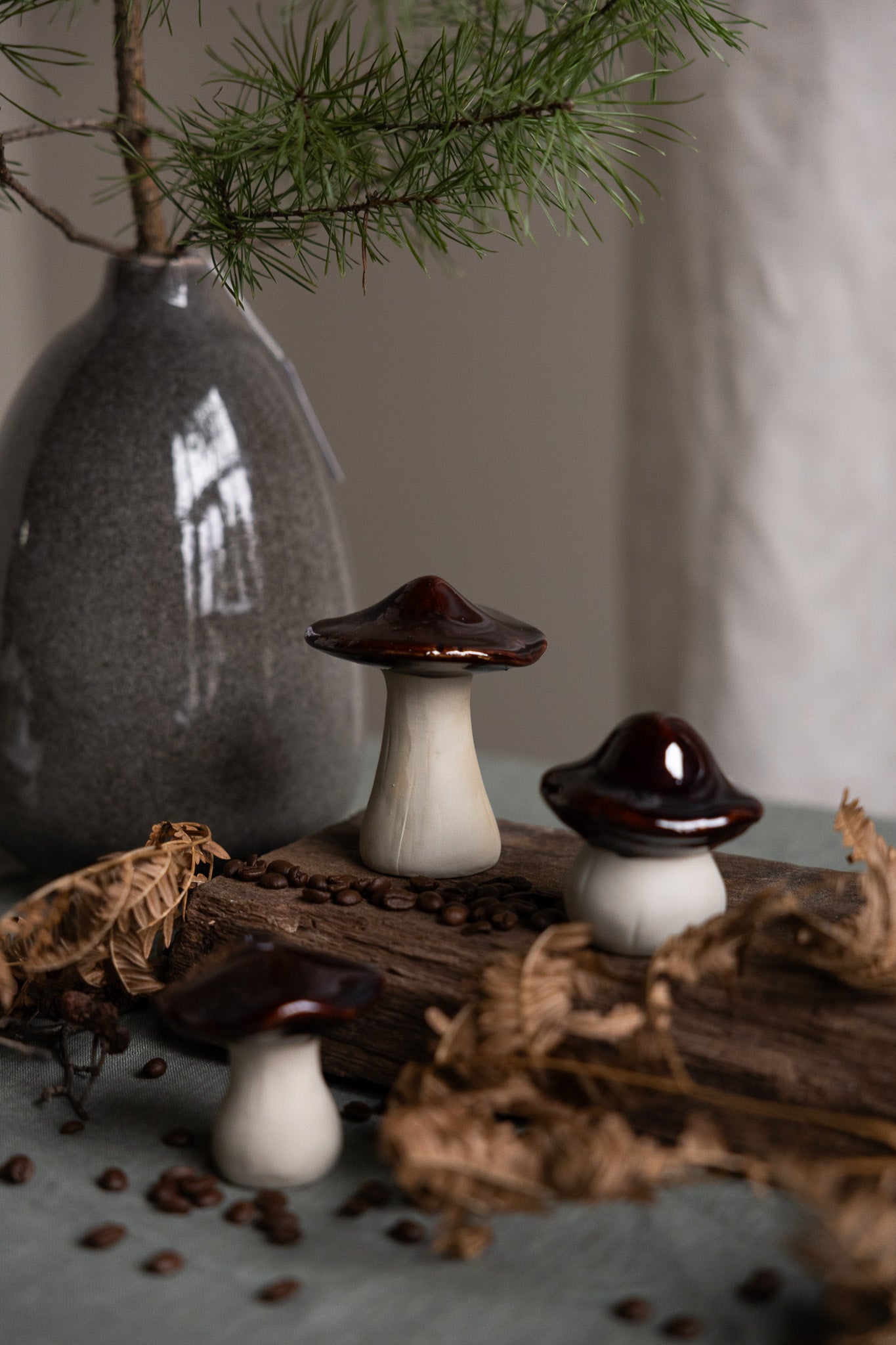 Champignon décoratif "Skogsby" marron - Storefactory (Image 3)