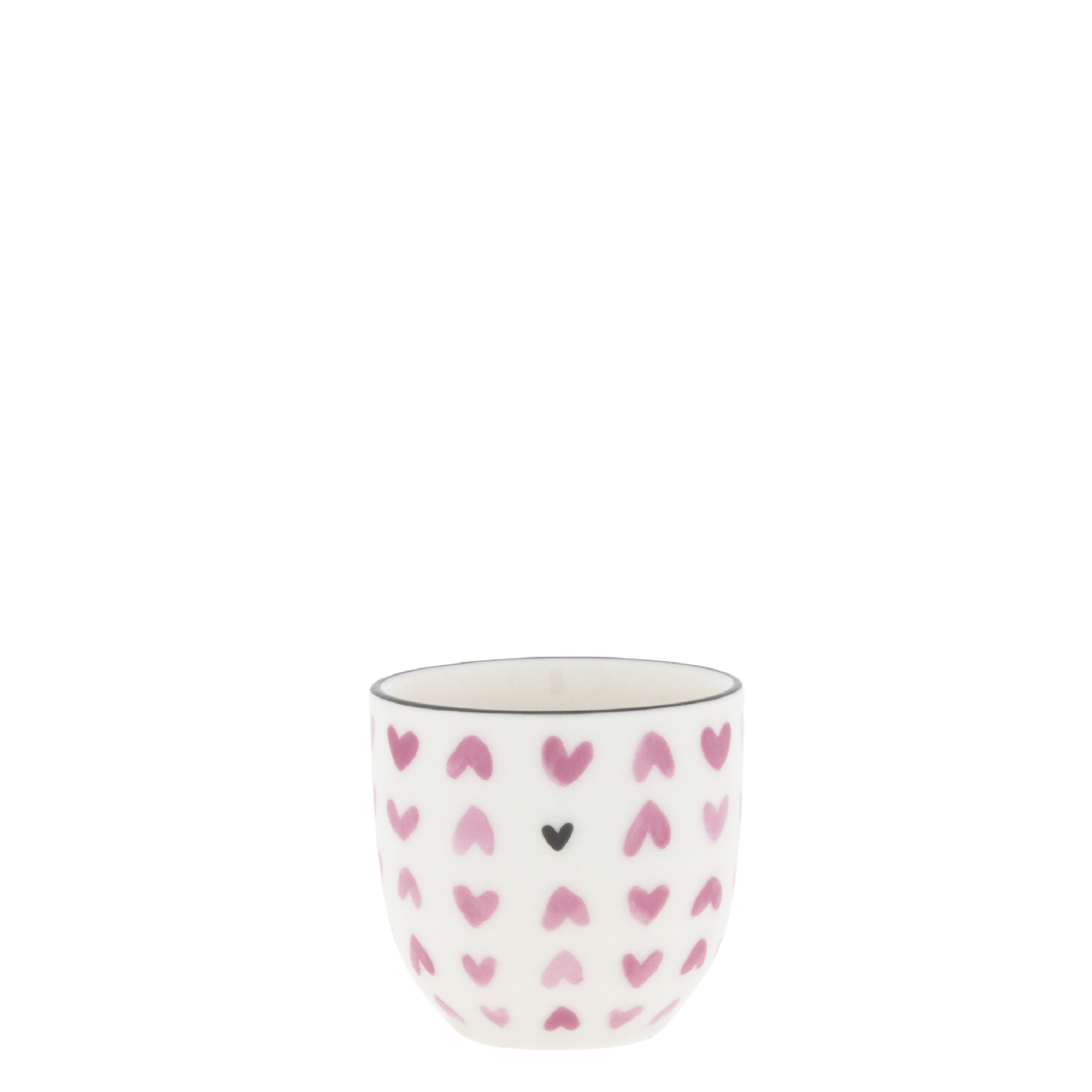 Eierbecher "hearts" rose - Bastion Collections