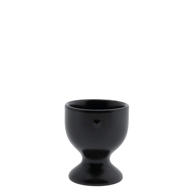 Eierbecher "heart"schwarz - Bastion Collections