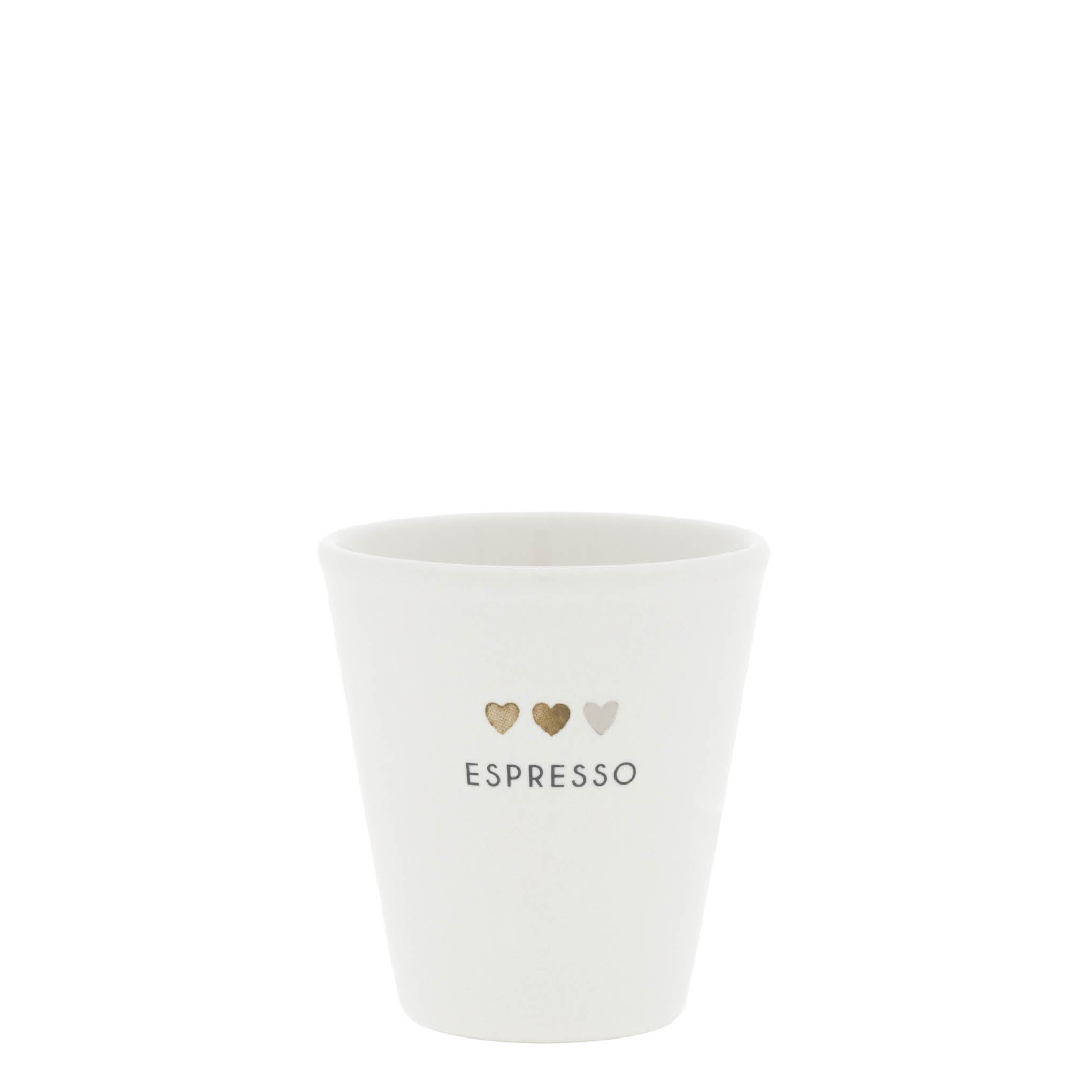 Espressobecher "3 hearts" caramel - Bastion Collections