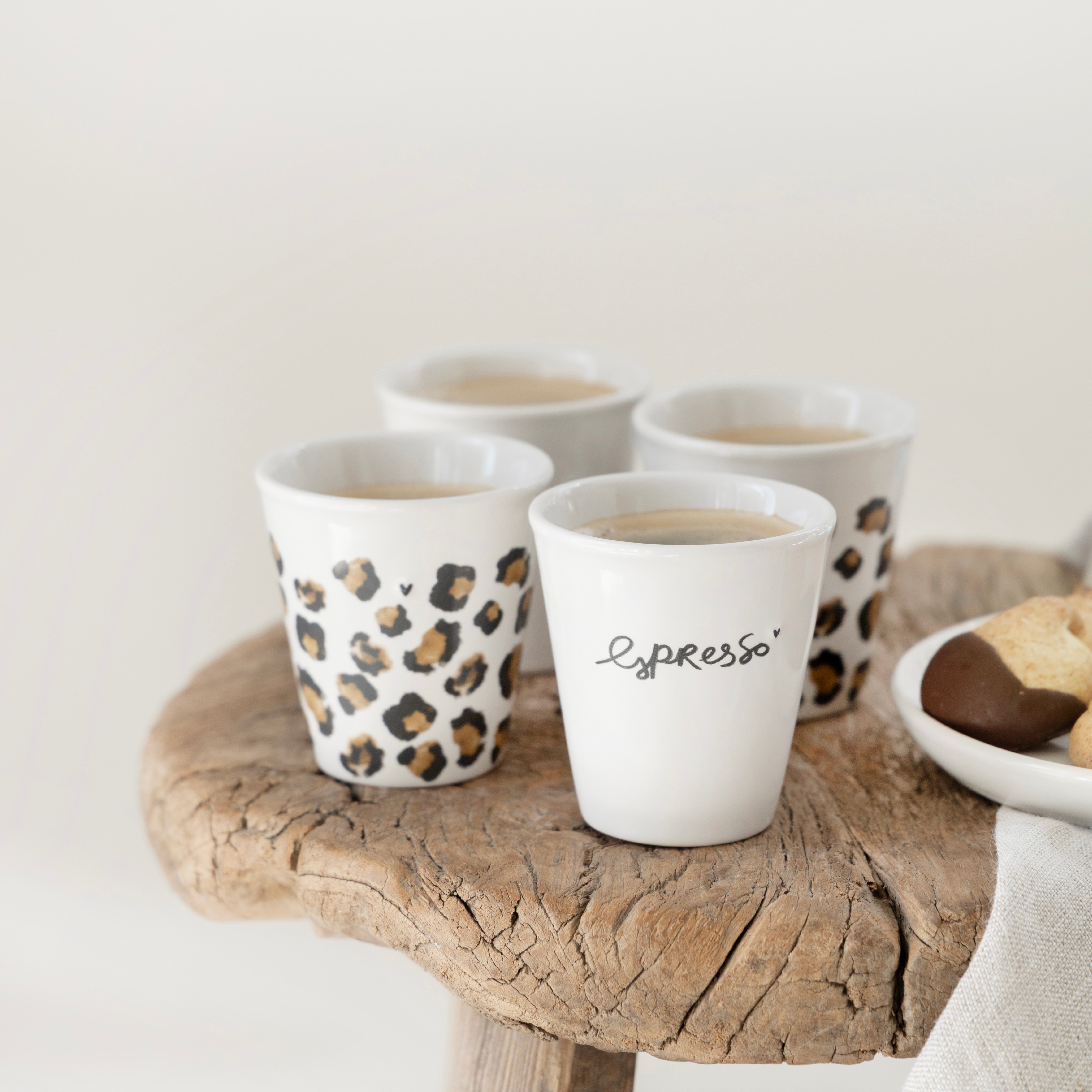 Boccale da espresso "espresso" nera - Bastion Collections