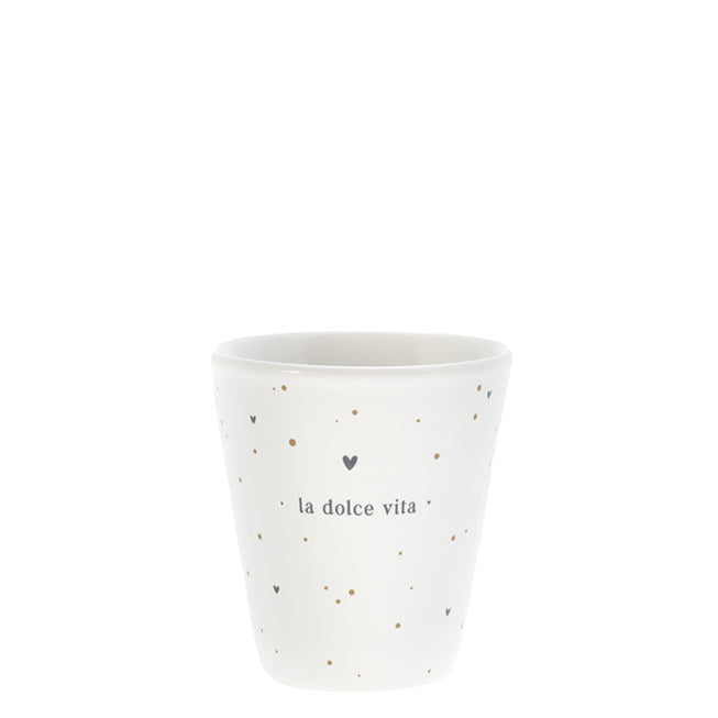 Espressobecher "La Dolce Vita" caramel - Bastion Collections