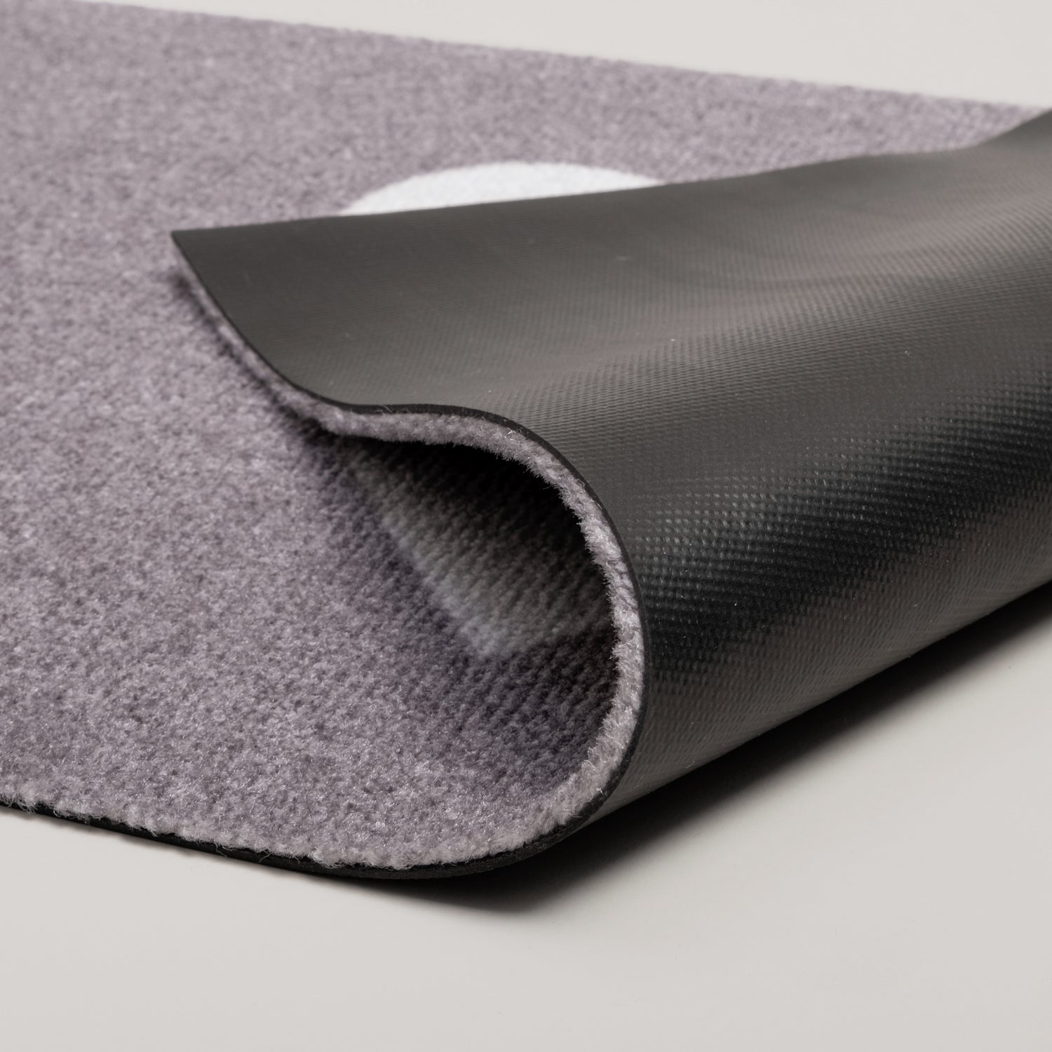 Fussmatte Herz grau 75x45cm – waschbar - Eulenschnitt