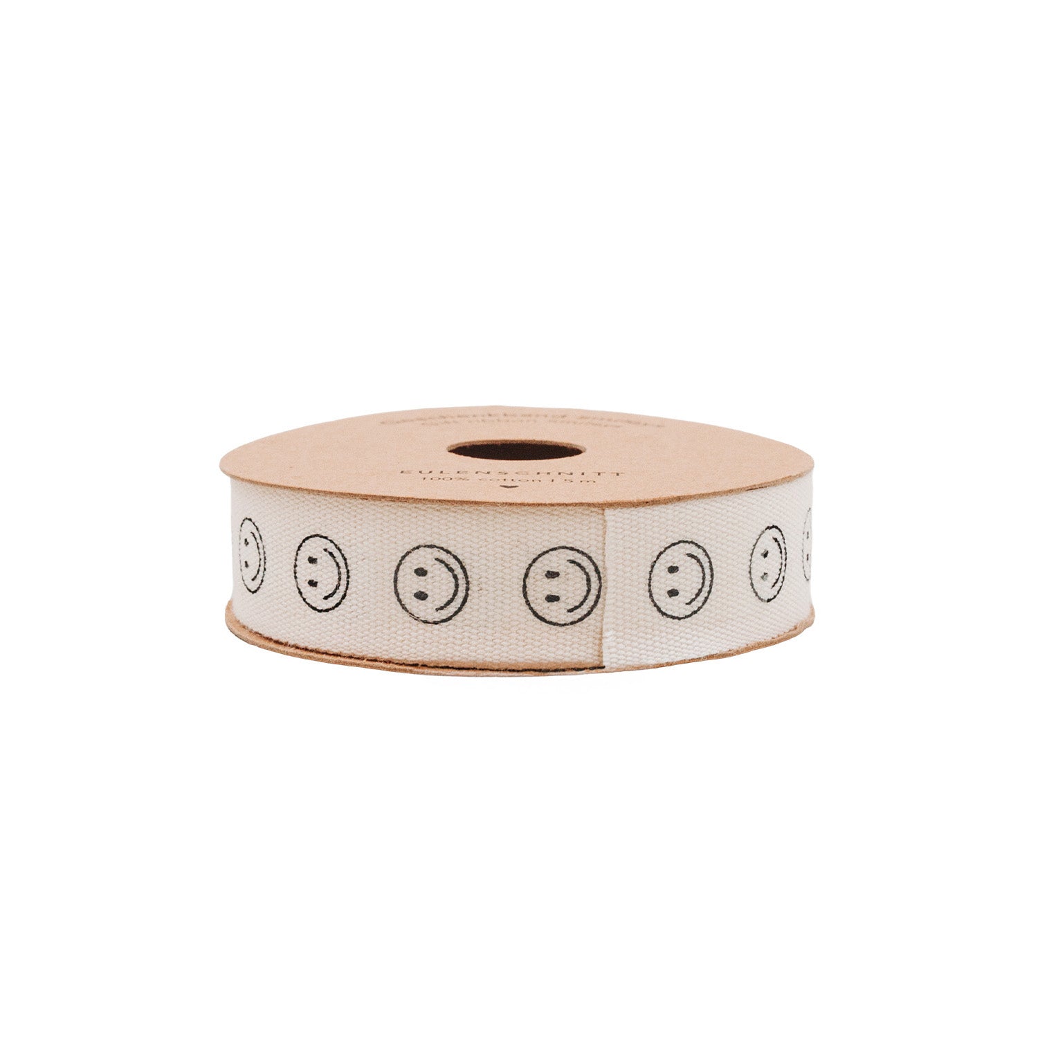 Geschenkband Smileys 5m - Eulenschnitt